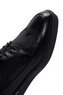 Men's Black Leather Casual Shoes | Derimod Men's Black Leather Casual Shoes | Derimod