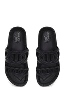 Woman Black Jelly Slipper | Derimod Woman Black Jelly Slipper | Derimod