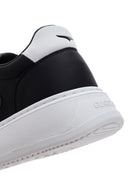 Alberto Guardiani Men's Black New Era Thick Soled Leather Sneaker | Derimod Alberto Guardiani Men's Black New Era Thick Soled Leather Sneaker | Derimod