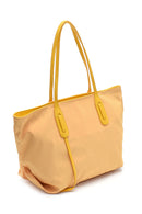 Women's Fabric Detailed Shoulder Bag | Derimod Women's Fabric Detailed Shoulder Bag | Derimod