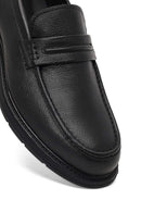 Men's Black Leather Loafer | Derimod Men's Black Leather Loafer | Derimod