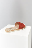 Orange Women's Suede Slippers | Derimod Orange Women's Suede Slippers | Derimod
