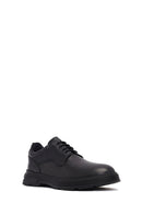 Men's Black Lace-up Leather Casual Shoes | Derimod Men's Black Lace-up Leather Casual Shoes | Derimod
