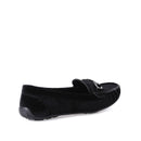 Tokalı Kadın Süet Loafer | Derimod Tokalı Kadın Süet Loafer | Derimod