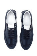 Erkek Deri Desenli Sneaker | Derimod Erkek Deri Desenli Sneaker | Derimod
