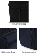 Unisex Lacivert Kumaş Sırt Çantası | Derimod Unisex Lacivert Kumaş Sırt Çantası | Derimod