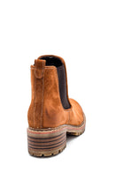 Women's Leather Suede Chelsea Boots | Derimod Women's Leather Suede Chelsea Boots | Derimod