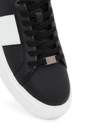 ACBC x Derimod Men's Black Lace-Up Sneakers | Derimod ACBC x Derimod Men's Black Lace-Up Sneakers | Derimod