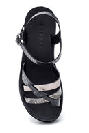 Women's Wedge Heel Casual Sandals | Derimod Women's Wedge Heel Casual Sandals | Derimod