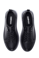 Men's Leather Perforated Sneaker | Derimod Men's Leather Perforated Sneaker | Derimod