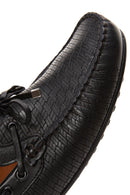 Men's Leather Printed Loafer | Derimod Men's Leather Printed Loafer | Derimod