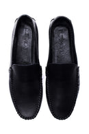 Men's Black Leather Casual Loafer | Derimod Men's Black Leather Casual Loafer | Derimod