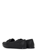 Women's Black Buckle Loafer | Derimod Women's Black Buckle Loafer | Derimod