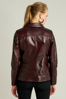VERA WOMEN'S LEATHER JACKET | Derimod VERA WOMEN'S LEATHER JACKET | Derimod