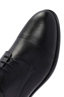 Men's Black Laced Leather Classic Shoes | Derimod Men's Black Laced Leather Classic Shoes | Derimod