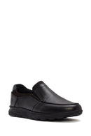 Erkek Siyah Deri Comfort Loafer | Derimod Erkek Siyah Deri Comfort Loafer | Derimod