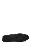 Kadın Siyah Fiyonklu Deri Loafer | Derimod Kadın Siyah Fiyonklu Deri Loafer | Derimod
