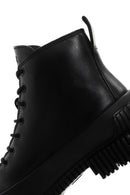 Camper Women's Black Pix Leather Boots | Derimod Camper Women's Black Pix Leather Boots | Derimod