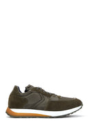 Erkek Deri Süet Detaylı Sneaker | Derimod Erkek Deri Süet Detaylı Sneaker | Derimod
