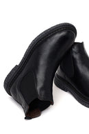 Male Black Leather Casual Chelsea Boots | Derimod Male Black Leather Casual Chelsea Boots | Derimod