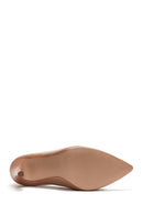 Kadın Pembe Deri Stiletto | Derimod Kadın Pembe Deri Stiletto | Derimod