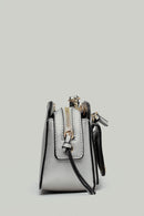 Silver Women's Crossbody Bag | Derimod Silver Women's Crossbody Bag | Derimod
