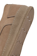 Men's Mink Laced Nubuck Leather Casual Shoes | Derimod Men's Mink Laced Nubuck Leather Casual Shoes | Derimod