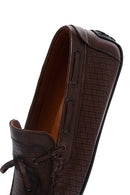Men's Brown Leather Casual Loafer | Derimod Men's Brown Leather Casual Loafer | Derimod