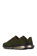 Men's Nubuck Leather Sneaker | Derimod Men's Nubuck Leather Sneaker | Derimod