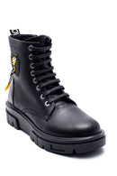 Women's Leather Zipper Boots | Derimod Women's Leather Zipper Boots | Derimod