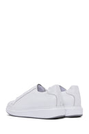 Erkek Beyaz Bağcıklı Deri Sneaker | Derimod Erkek Beyaz Bağcıklı Deri Sneaker | Derimod