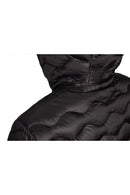 Geox Men's Black Ascanio Hooded Coat | Derimod Geox Men's Black Ascanio Hooded Coat | Derimod