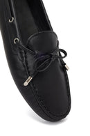 Women's Black Tasselled Leather Loafer | Derimod Women's Black Tasselled Leather Loafer | Derimod