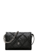 Women's Black Quilted Shoulder Bag | Derimod Women's Black Quilted Shoulder Bag | Derimod