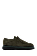 Men's Khaki Suede Leather Casual Shoes | Derimod Men's Khaki Suede Leather Casual Shoes | Derimod