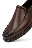 Derimod Fly Male Brown Leather Loafer | Derimod Derimod Fly Male Brown Leather Loafer | Derimod