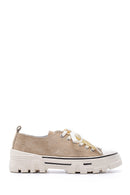 Women's Suede Leather Sneaker | Derimod Women's Suede Leather Sneaker | Derimod
