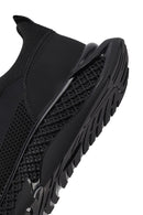 Derimod Zero Male Black Thick-Soled Lace-Up Fabric Sneaker | Derimod Derimod Zero Male Black Thick-Soled Lace-Up Fabric Sneaker | Derimod