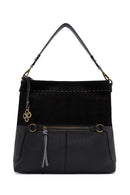 Women's Black Long Strap Shoulder Bag | Derimod Women's Black Long Strap Shoulder Bag | Derimod