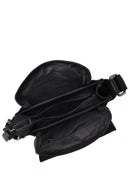 Male Black Leather Messenger Bag | Derimod Male Black Leather Messenger Bag | Derimod