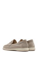 Women's Beige Suede Leather Loafer | Derimod Women's Beige Suede Leather Loafer | Derimod