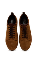 Erkek Taba Süet Deri Sneaker | Derimod Erkek Taba Süet Deri Sneaker | Derimod