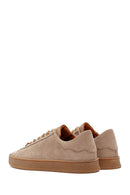 Erkek Bej Nubuk Deri Sneaker | Derimod Erkek Bej Nubuk Deri Sneaker | Derimod