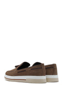 Erkek Vizon Süet Deri Casual Loafer | Derimod Erkek Vizon Süet Deri Casual Loafer | Derimod