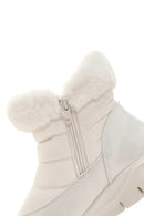 Skechers Kadın Beyaz Arch Fit Smooth - Cool Puff Rugan Kalın Tabanlı Bot | Derimod Skechers Kadın Beyaz Arch Fit Smooth - Cool Puff Rugan Kalın Tabanlı Bot | Derimod