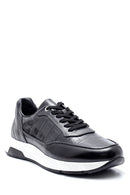 Erkek Deri Kroko Sneaker | Derimod Erkek Deri Kroko Sneaker | Derimod