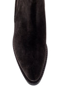 Women's Leather Suede Boots | Derimod Women's Leather Suede Boots | Derimod