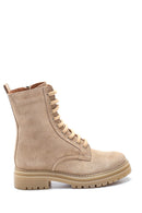 Women's Suede Leather Boots | Derimod Women's Suede Leather Boots | Derimod