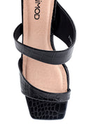 Women's Transparent Heel Detailed Slippers | Derimod Women's Transparent Heel Detailed Slippers | Derimod