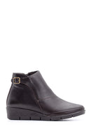 Women's Leather Wedge Heeled Boots | Derimod Women's Leather Wedge Heeled Boots | Derimod